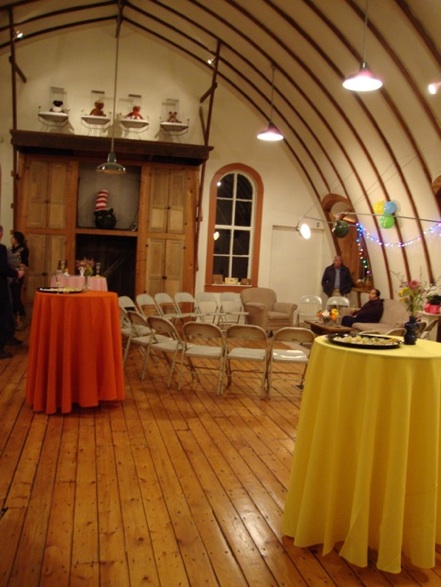Mid-Spring, 2012, ready for the Community Loft Re-Inauguration (1st Inauguration, 1981)