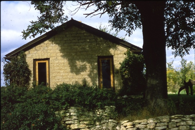 Bamlett Schoolhouse, where Haidy and Farmer John live and learn