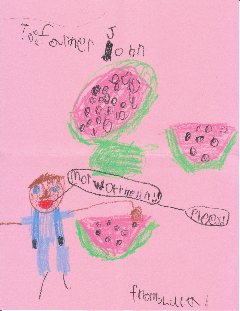 To Farmer John, More Watermelons!! Please! from Luca